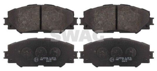 Bremseklosser sett SWAG 81 91 6650 Bremseklosser sett SWAG 81 91 6650