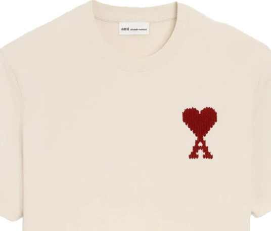 Ami Paris Herre Topper Beige L,