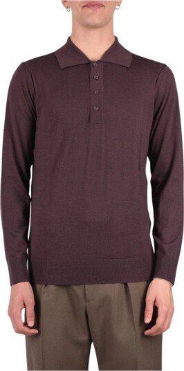 Paolo Pecora, Herre, Topper, Lilla, 2XL,