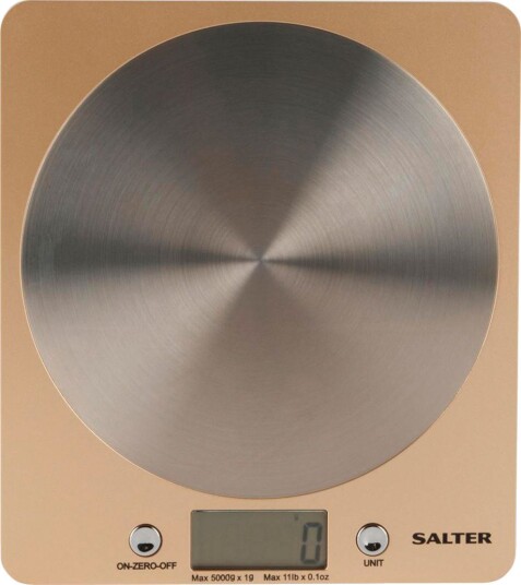 Salter 1036 OLFEU16 Olympic Disc Digital Kjøkkenvekt (5kg) Gull