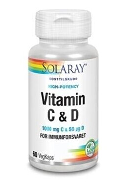 Solaray Vitamin C & D Solaray Vitamin C & D