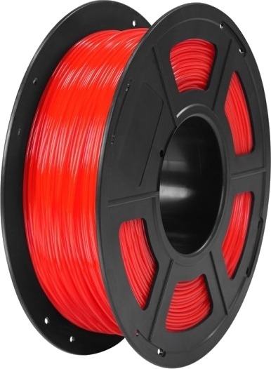 Anycubic Tpu-Filament (Transparent Rød) 1 Kg Anycubic Tpu-Filament (Transparent Rød) 1 Kg
