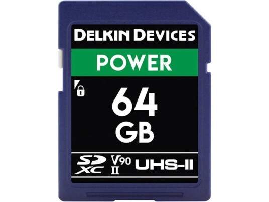 Delkin Cinema Sd Sdxc Uhs-Ii 64 Gb Minnekort