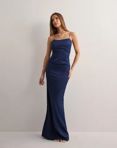 Nelly Blå Fancy Satin Dress Nelly Blå Fancy Satin Dress