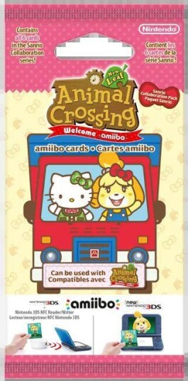 Nintendo Animal Crossing New Leaf Sanrio Amiibo-Kort Samlepakke