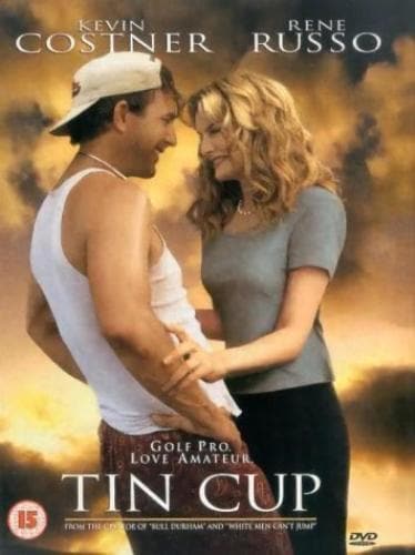 Tin Cup DVD 1998 Kevin Costner, Shelton DIR cert 15 Englist Brand New
