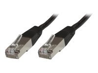 MicroConnect - Nettverkskabel - RJ-45 (hann) til RJ-45 (hann) - 10 m - skjermet, beskyttet tvunnet parkabel (STTP) - CAT 6 - svart MicroConnect - Nettverkskabel - RJ-45 (hann) til RJ-45 (hann) - 10 m - skjermet, beskyttet tvunnet parkabel (STTP) - CAT 6 - svart