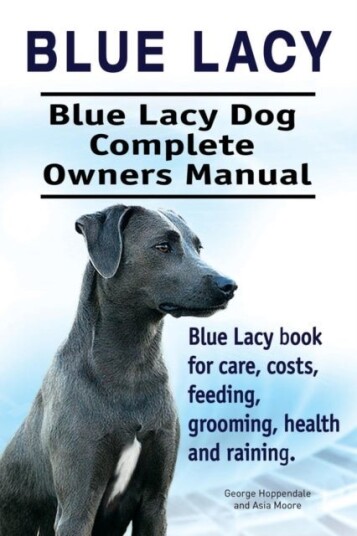 Blue Lacy. Blue Lacy Dog Complete Owners Manual. Blue Lacy book for care, costs, feeding, grooming,
