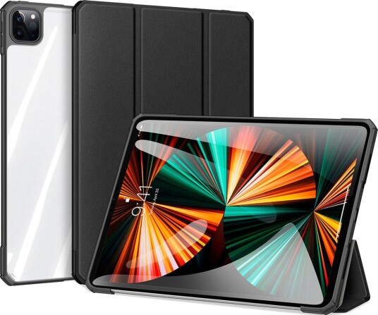 Dux Ducis Copa Etui iPad Pro 12,9" 2018/2020/2021 PU-skinn Sort