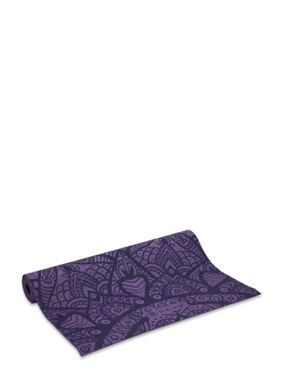 Gaiam Purple Lattice Yoga Mat 4Mm Classic Printed - Purple - ONE SIZE Gaiam Purple Lattice Yoga Mat 4Mm Classic Printed - Purple - ONE SIZE
