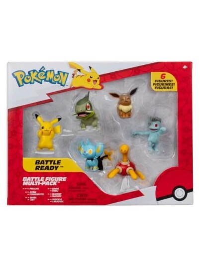 Pokémon Pokemon Battle Figure Multi Pack 6 Figures
