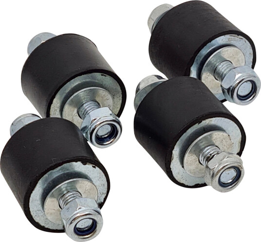 AMBISTA VIBRASJONSDEMPER FOR VARMEPUMPE, 4 STK AMBISTA VIBRASJONSDEMPER FOR VARMEPUMPE, 4 STK