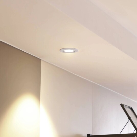 Arcchio LED-downlight Jyra hvit 2700K