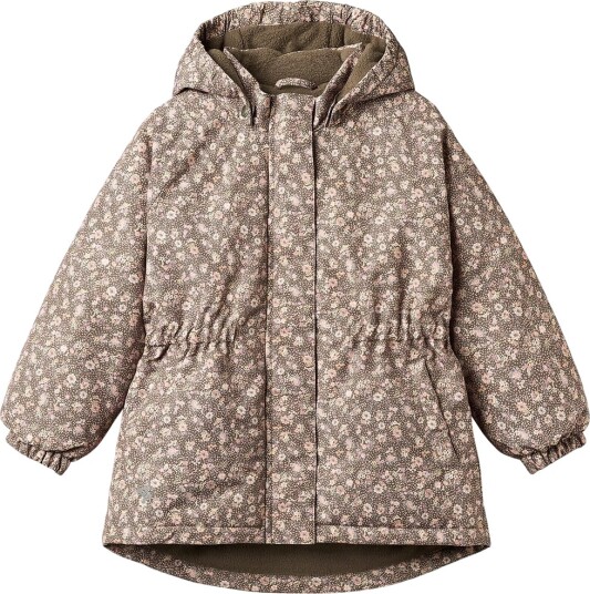 Wheat Vinterjakke   Petra   Dry Tre Snow Blomster   Wheat   6 år (116)   Vinterjakke Brun Lilla Rosa