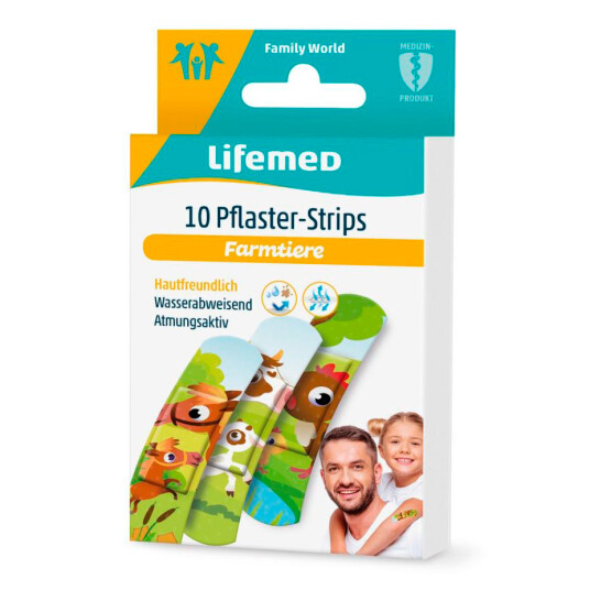 Lifemed Barnelapp 10 stk. Gårdsdyr