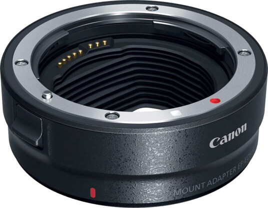 Canon EF-EOS R Monteringsadapter for EF-objektiver til EOS R-kameraer, Svart Canon EF-EOS R Monteringsadapter for EF-objektiver til EOS R-kameraer, Svart
