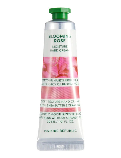 Nature Republic Hand & Nature Blooming Rose Hand Cream   Nude   30 ML