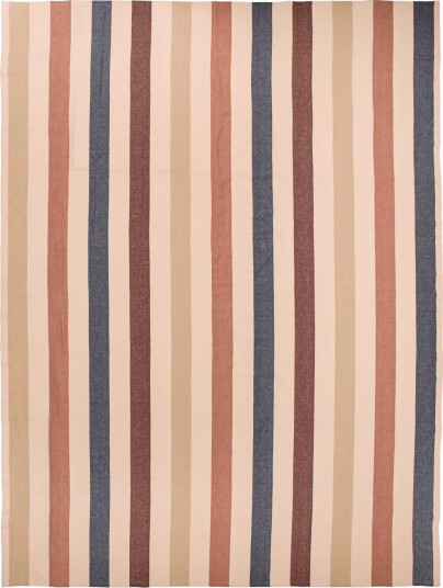 Ferm Living Hale duk Cashmere mocha indigo blue 150x240 cm