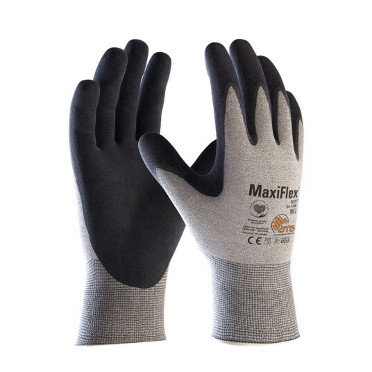 ATG MaxiFlex Elite Grey Melange ESD hansker, 12 par ,SBG-34-774B 9