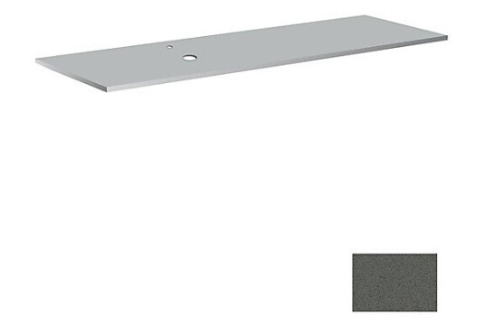Hafa Benkeplate 1600 160x46,2 cm Hull venstre Cemento spa Hafa Benkeplate 1600 160x46,2 cm Hull venstre Cemento spa