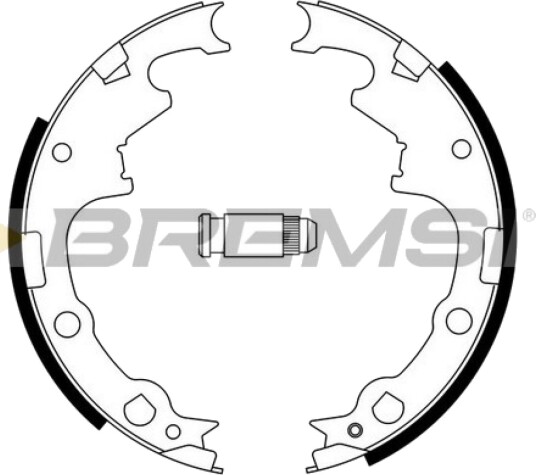 Bremsesko sett BREMSI GF0424 Bremsesko sett BREMSI GF0424