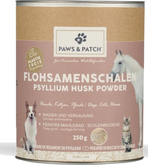 Paws & Patch Psylliumskall Pulver 250 G Paws & Patch Psylliumskall Pulver 250 G