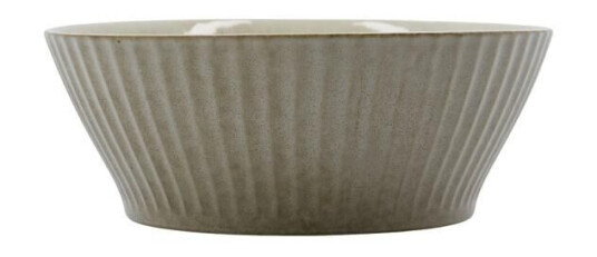 House Doctor Pleat bolle 19 cm grå/brun