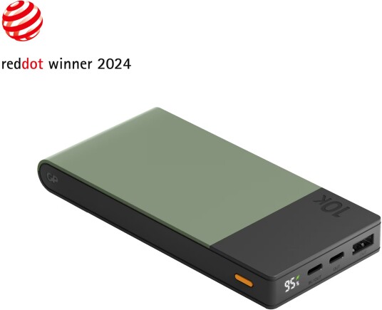 GP Powerbank M2+ 10000mAh Grønn med USB-C PD GP Powerbank M2+ 10000mAh Grønn med USB-C PD