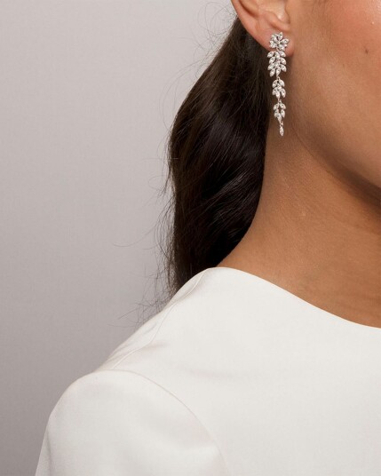 Petite Laurel øredobber crystal