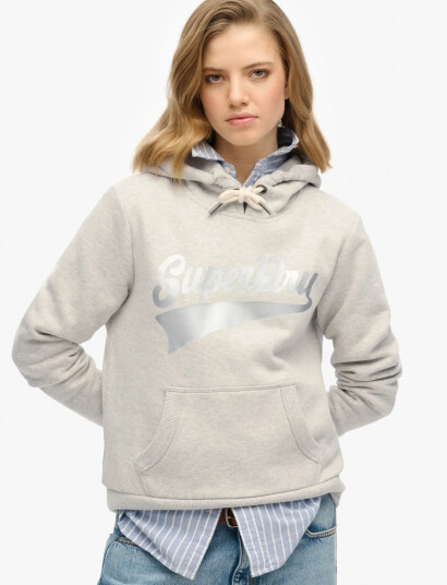 Superdry Super Athletics Hood - Grey - 12 Superdry Super Athletics Hood - Grey - 12