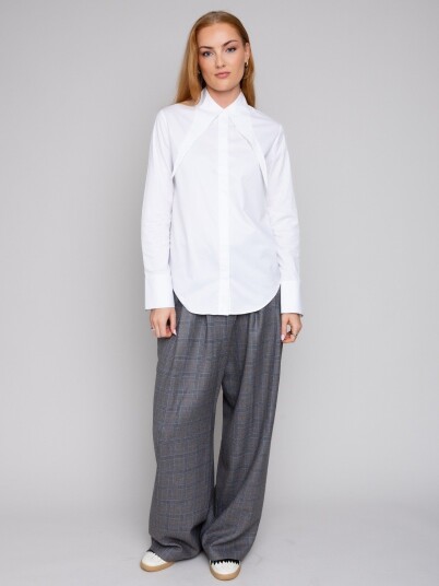 Rebeloup Lina Wide Pant Grå 40