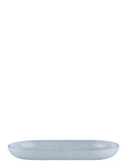 Opal Glass Dish, Light Blue