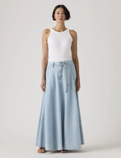Levi"s® Xl Skirt Trek Tech Skirt Blue 32