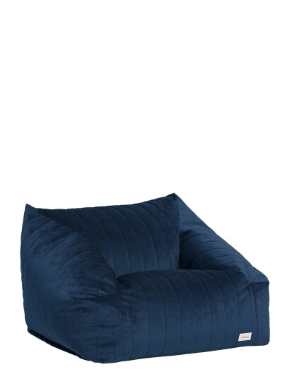 Nobodinoz Nobodinoz Chelsea Velvet Sakkosekk 72x75x42 Navy 72x75x42cm Nobodinoz Nobodinoz Chelsea Velvet Sakkosekk 72x75x42 Navy 72x75x42cm