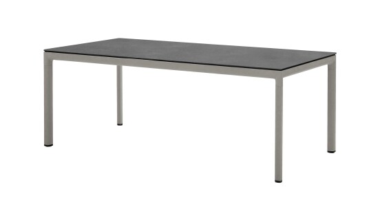 Cane line Drop spisebordsunderstell Taupe 200 x 100 cm Brun