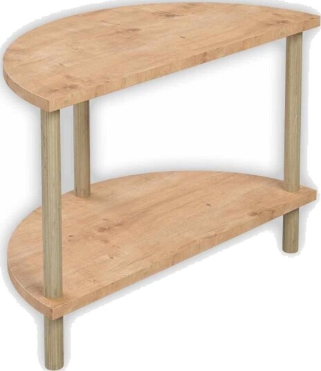 Sofabord Hanah Home Peka Cube 60 x 42 x 30 cm Sapphire Oak Sapphire Oak