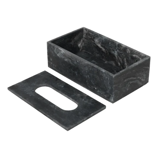 Ferm Living Mist Tissue Box Charcoal Ferm Living Mist Tissue Box Charcoal