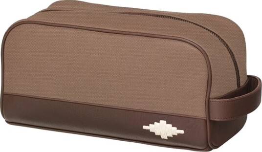 Hombre Washbag Khaki Canvas Hombre Washbag Khaki Canvas