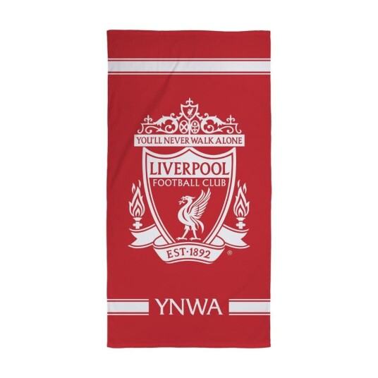 Liverpool Fc You´ll Never Walk Alone Cotton Beach Towel