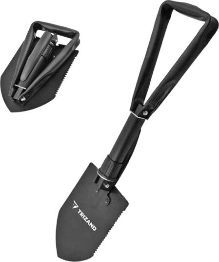 3-i-1 Sammenleggbar Spade/Hakke/Sag – Camping
