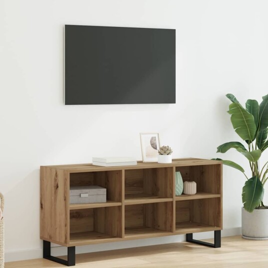 TV skap Artisan Eik 103,5 x 30 x 50 cm Konstruert tre TV skap Artisan Eik 103,5 x 30 x 50 cm Konstruert tre