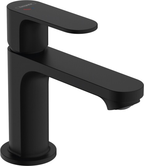 Hansgrohe Rebris S Servantbatteri 80 CoolStart, m/oppløftventil, Sort Matt Hansgrohe Rebris S Servantbatteri 80 CoolStart, m/oppløftventil, Sort Matt