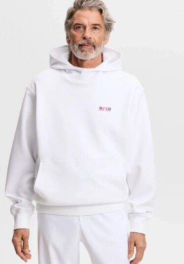 J. Lindeberg 30Y Callan Unisex Hoodie White S