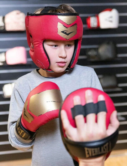 EVERLAST Prospect 2 Boxing Kit - Red - ONE SIZE EVERLAST Prospect 2 Boxing Kit - Red - ONE SIZE