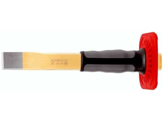 Rennsteig 381 240 1, Spademeisel, Flat Meisel, Plast, Gummi, Sort, Grå, Rød, 240 Mm, 28 Mm Rennsteig 381 240 1, Spademeisel, Flat Meisel, Plast, Gummi, Sort, Grå, Rød, 240 Mm, 28 Mm