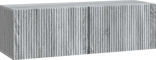 Vegghengt TV skap Grå sonoma 98 x 31 x 30 cm Konstruert tre