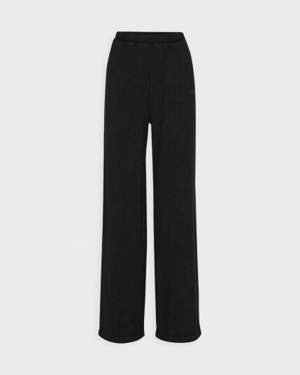 ROTATE Birger Christensen Washed Heavy Sweatpants   Black   S