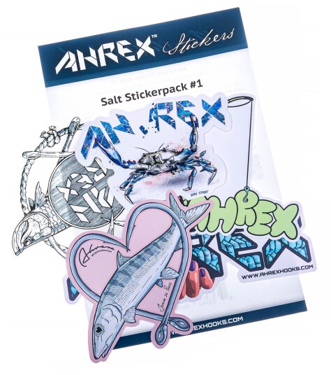 Ahrex Hooks Hooks Ahrex Salt Sticker Pack # 1 5 Saltvanns Klistremerker Fra Ahrex