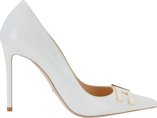 Elisabetta Franchi Dame Sko Hvit 36 EU,