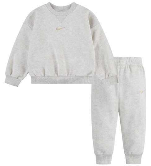 Nike Joggedress Pale Ivory Heather 6 år 116 Joggedress Beige